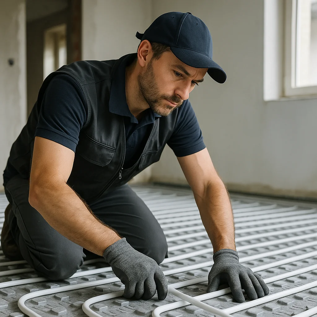 Préparer l’installation d’un plancher chauffant hydraulique : la méthode d’un chauffagiste