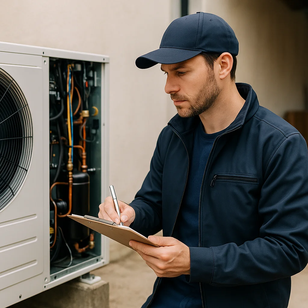 Préparer une réparation de pompe à chaleur (PAC) : la check-list d’un climaticien