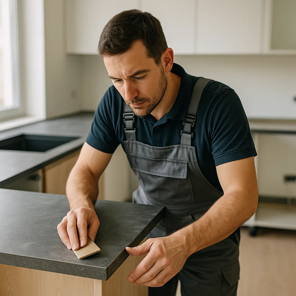 Plan de travail de cuisine : choix, entretien et petites réparations — le guide d’un cuisiniste