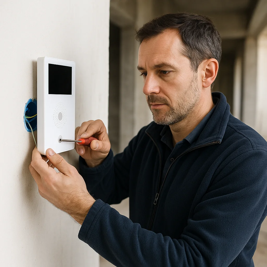 Interphone / visiophone : préparer une installation fiable et sans surprise