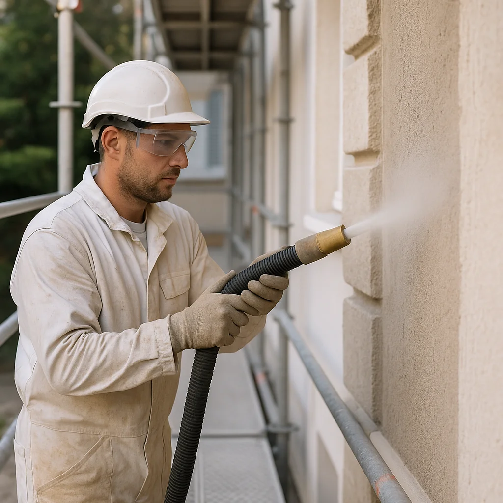 Sablage de façades : préparer le chantier comme un pro, en toute sécurité