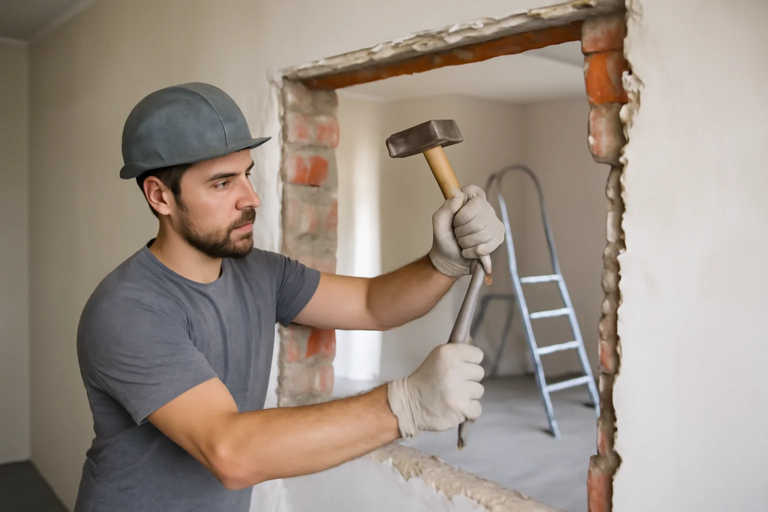 Préparer une ouverture dans un mur (porteur ou non) : méthode d’un maçon pour un chantier sûr et propre