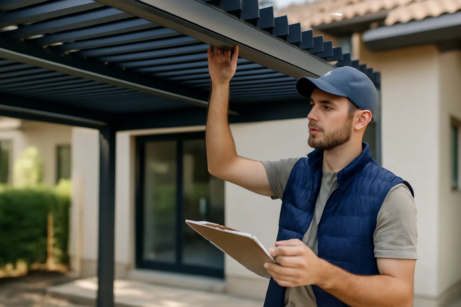Entretien annuel d’une pergola (bois, métal, bioclimatique) : la check-list d’un installateur