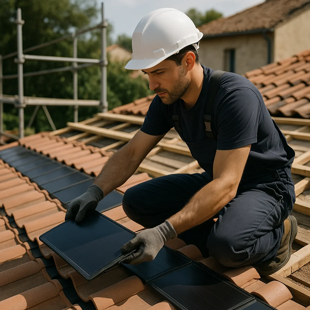 Tuiles photovoltaïques : la préparation pro avant de contacter un installateur