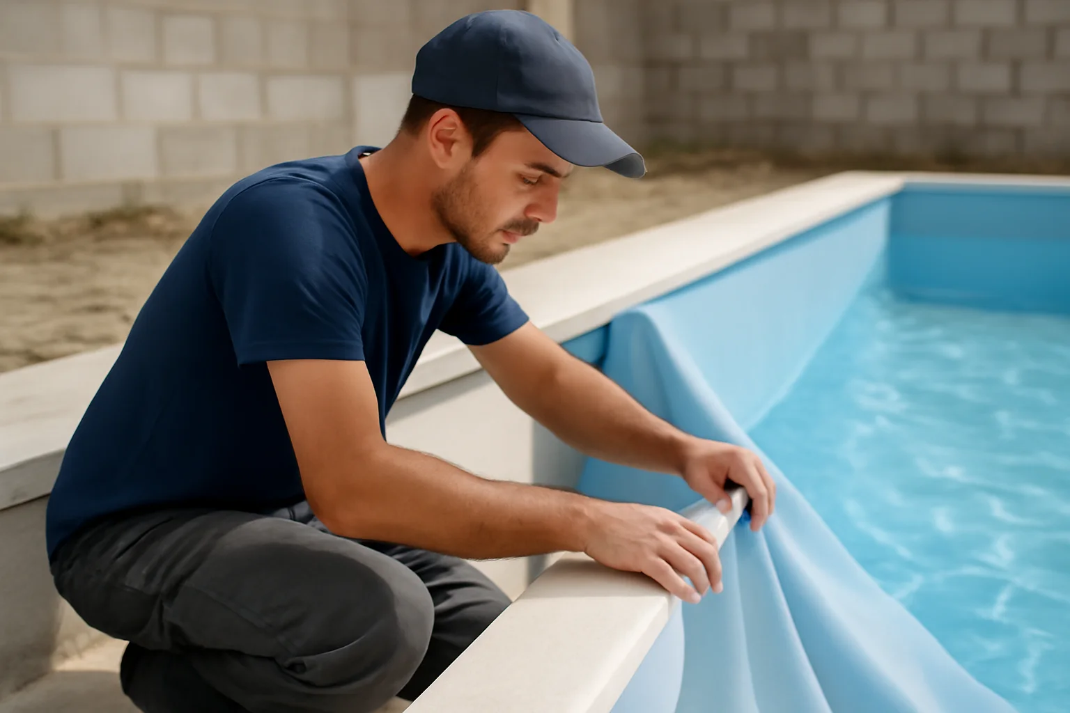 Préparer la fourniture et la pose d’un liner : la méthode d’un pisciniste pour un bassin nickel