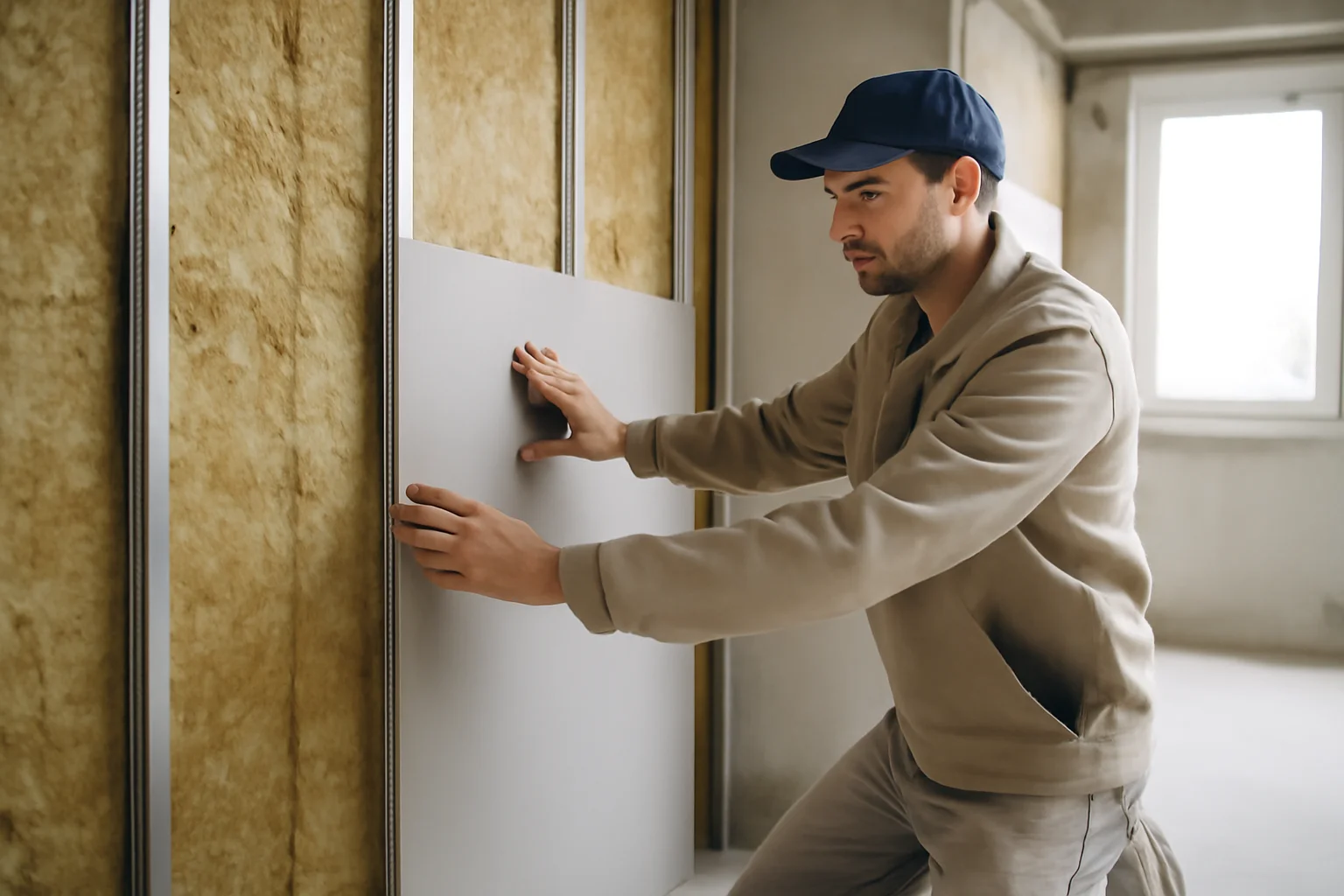Isolation phonique en placo : bien préparer votre chantier (cloisons, plafonds, sols)