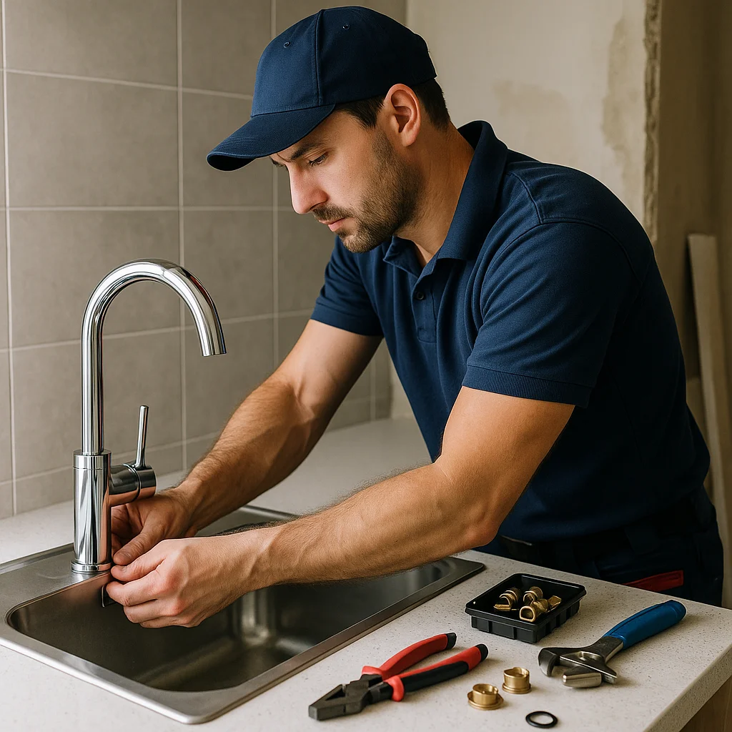 Remplacer un robinet ou un mitigeur : comment bien préparer l’intervention du plombier
