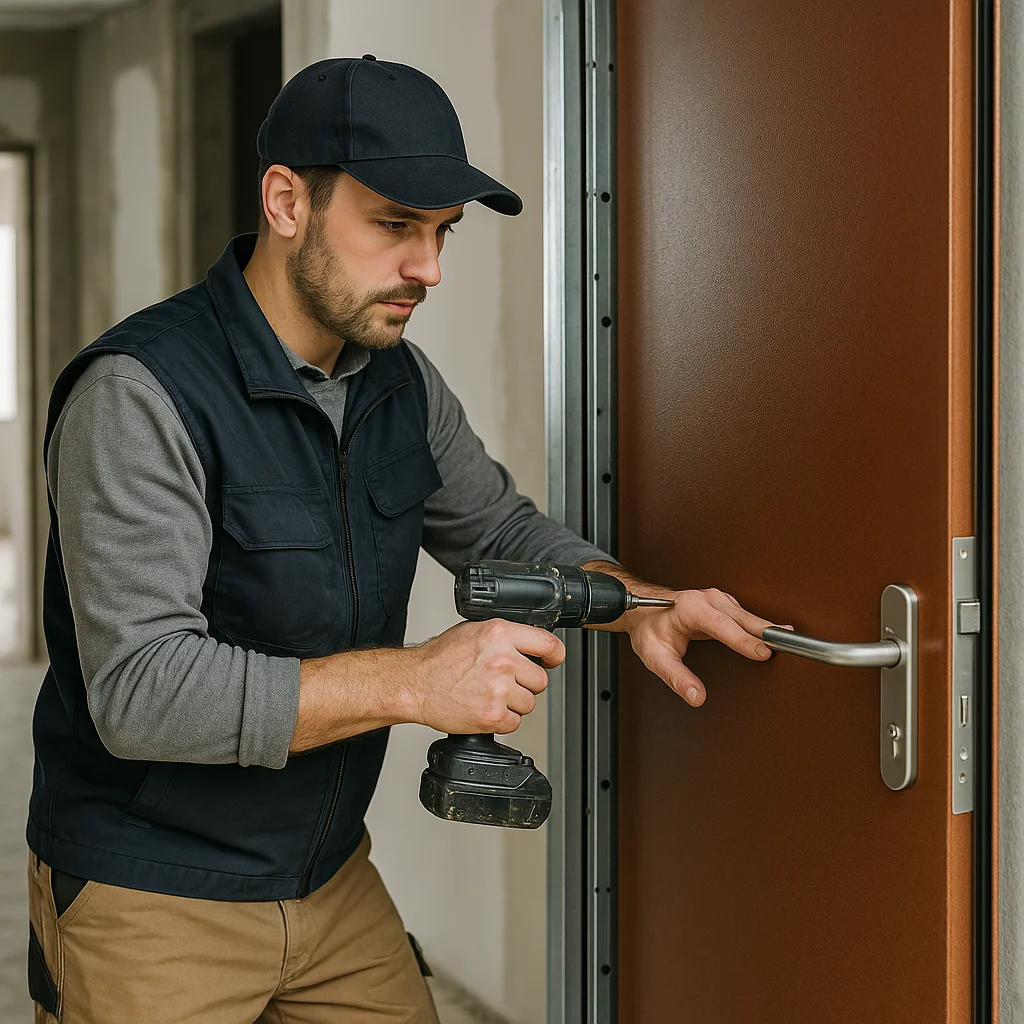 Portes coupe-feu : bien préparer l’installation chez vous ou en copropriété