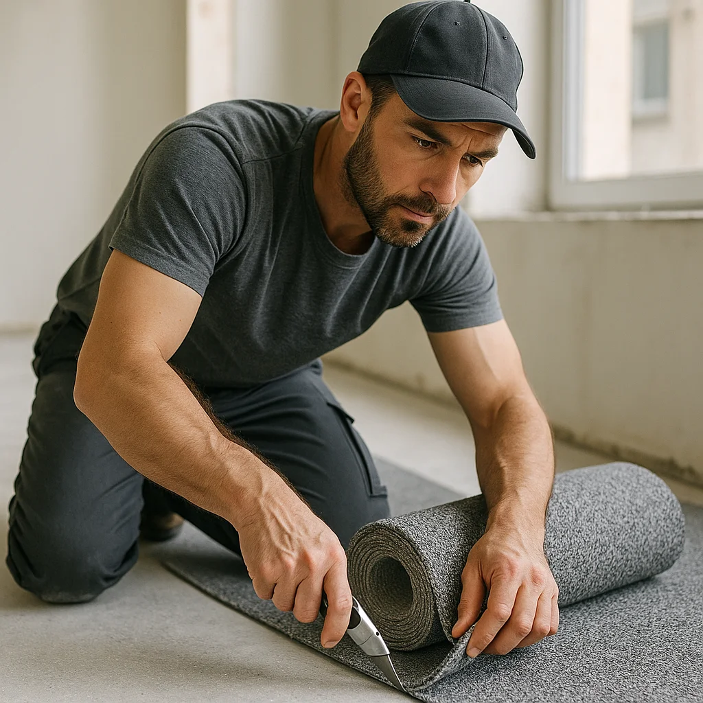 Moquette : la préparation pro avant la pose
