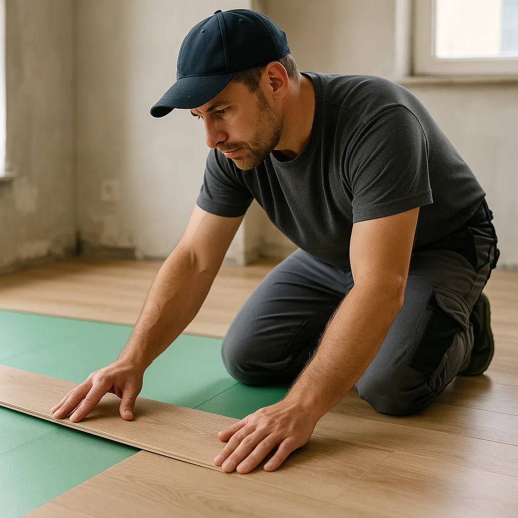 Parquet flottant : la préparation pro avant la pose