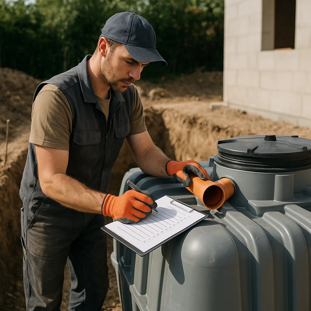 Préparer l’installation d’une fosse toutes eaux : la check-list d’un terrassier